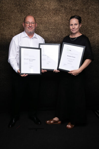 2025 IESANZ Awards - Dennis and Michelle