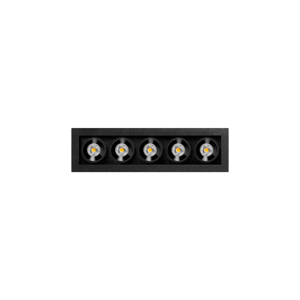 Arkoslight Black Foster Micro Recessed 5 downlight