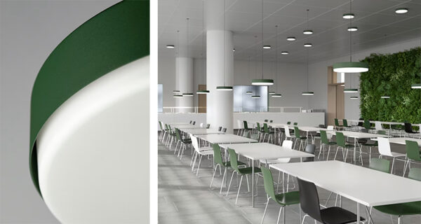 BEGA Prima system pendant featuring BEGA NeoGlass