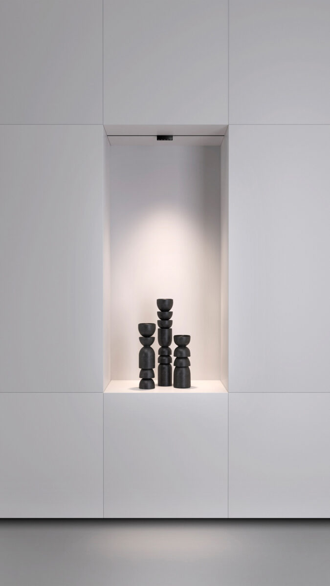 Black Foster Micro 24V Surface by Arkoslight