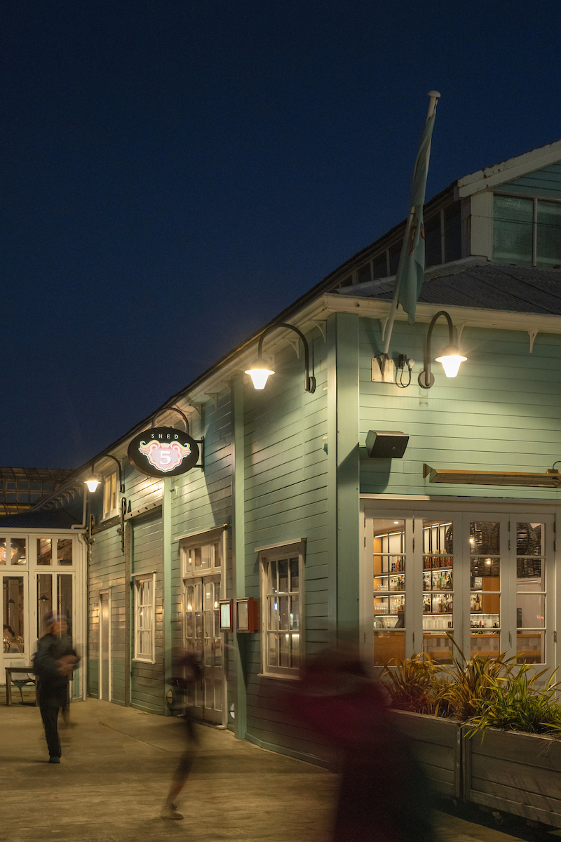 Shed 5, Wellington with BEGA and Offspring Profiles luminaires