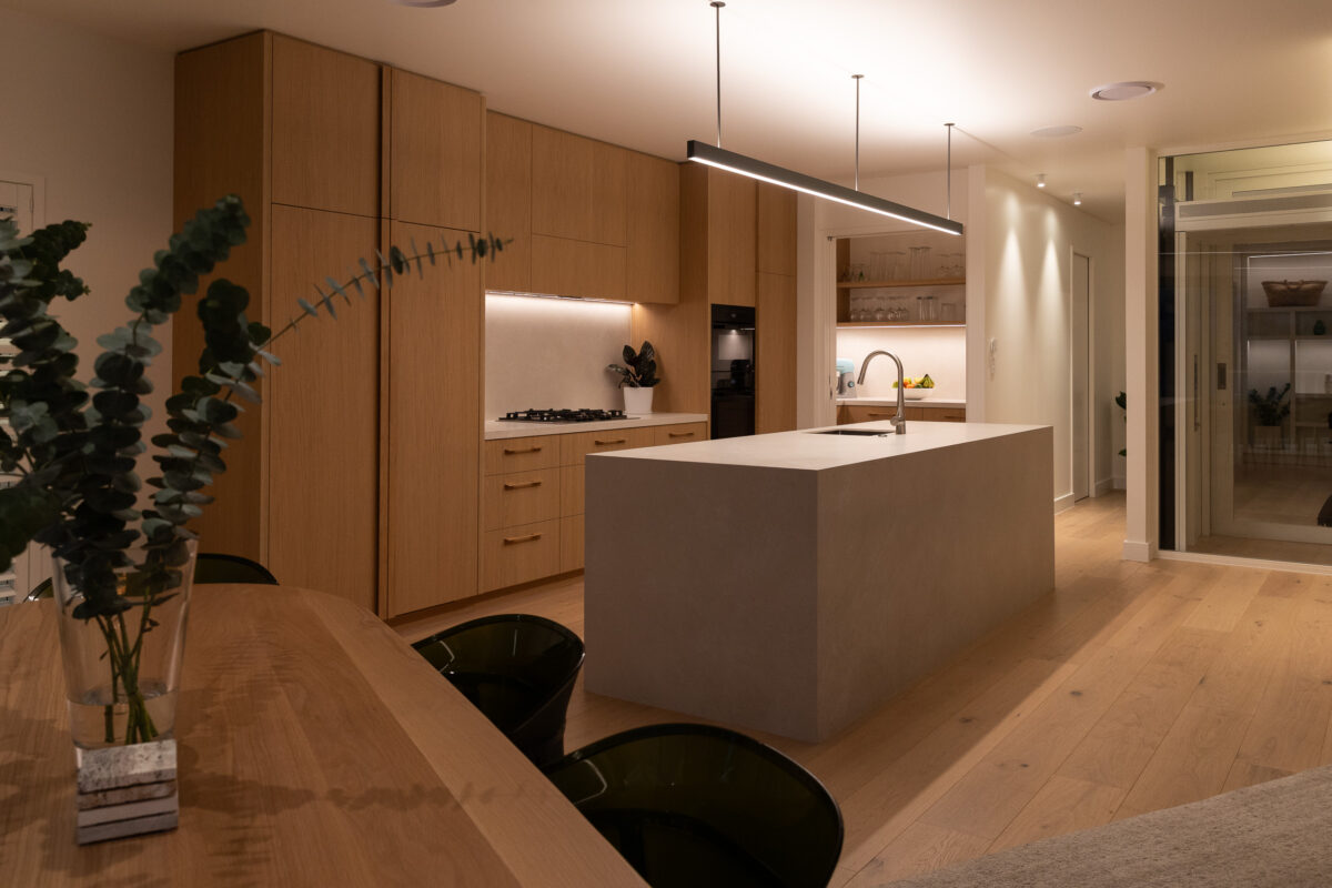 Residential architectural lighting in Napier